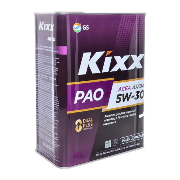 Kixx PAO A3/B4 5W-30 4 л, (GS1131566) моторна олива