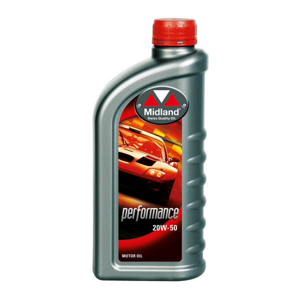 Midland Performance 20W-50 1 л, (166) моторное масло