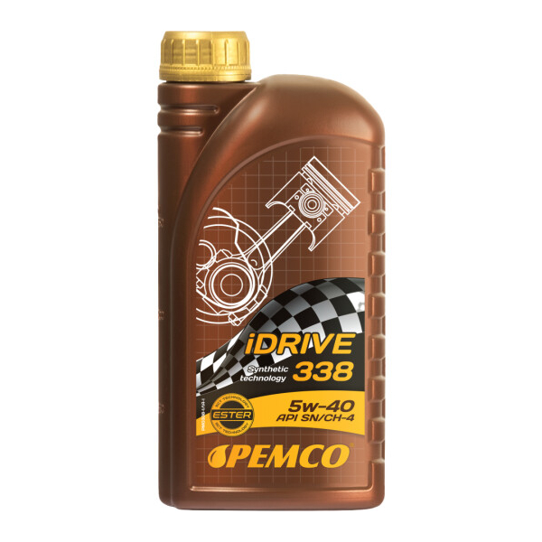 Pemco iDrive 338 5W-40 (1 л, 4 л, 20 л) моторна олива