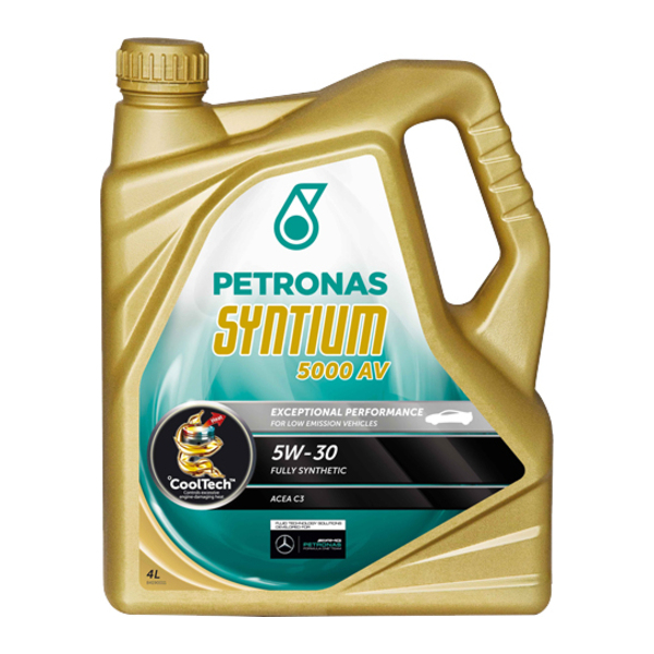 Petronas Syntium 5000 AV 5W-30 4 л, (18134019) моторна олива