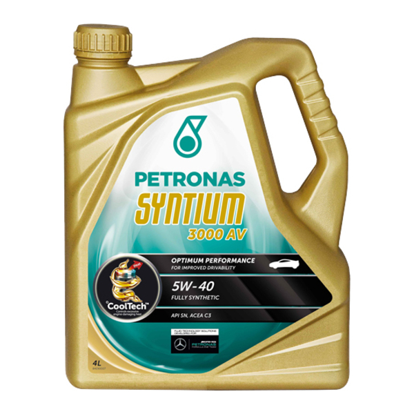 Petronas Syntium 3000 AV 5W-40 4 л, (18284019) моторна олива