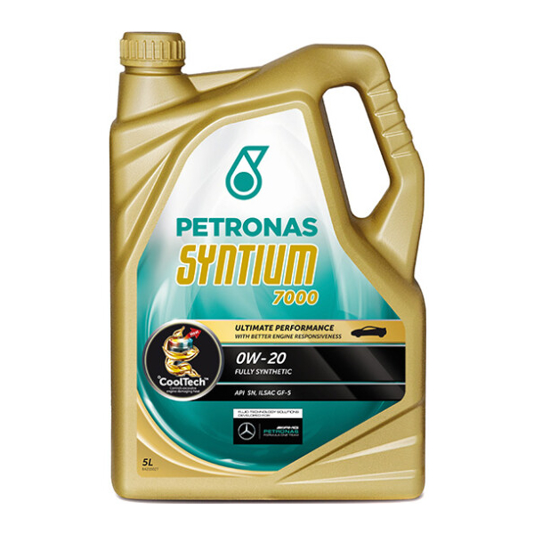 Petronas Syntium 7000 0W-20 5 л, (18365019) моторна олива