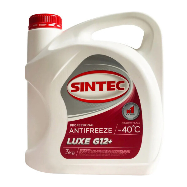 Готовый антифриз Sintec Lux G12 красный -40 °C