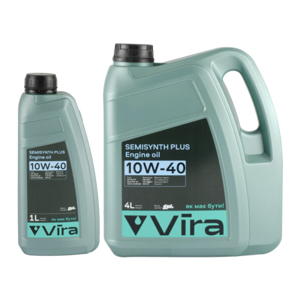 VIRA SemiSynthetic Plus 10W-40 1 л, (VI0351) моторна олива