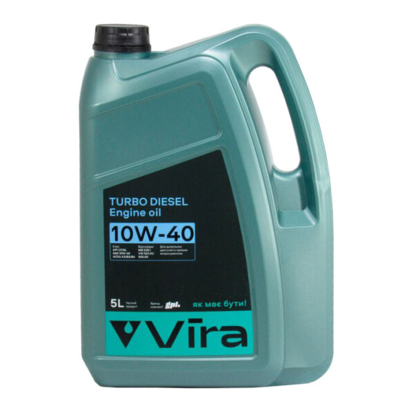 VIRA Turbo Diesel 10W-40 5 л, (VI0301) моторна олива