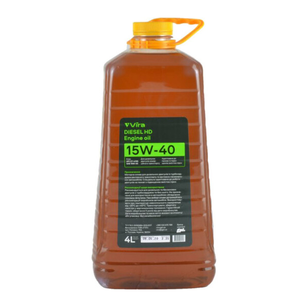 VIRA Super 15W-40 4 л, (VI0372) моторное масло