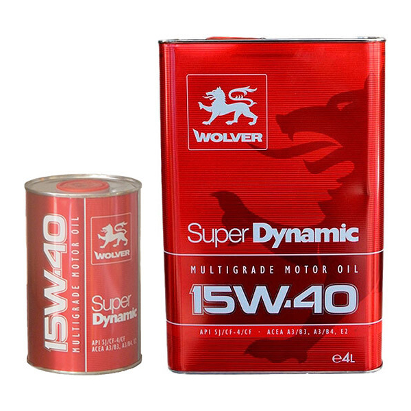 Wolver Super Dynamic 15W-40 1 л, моторна олива