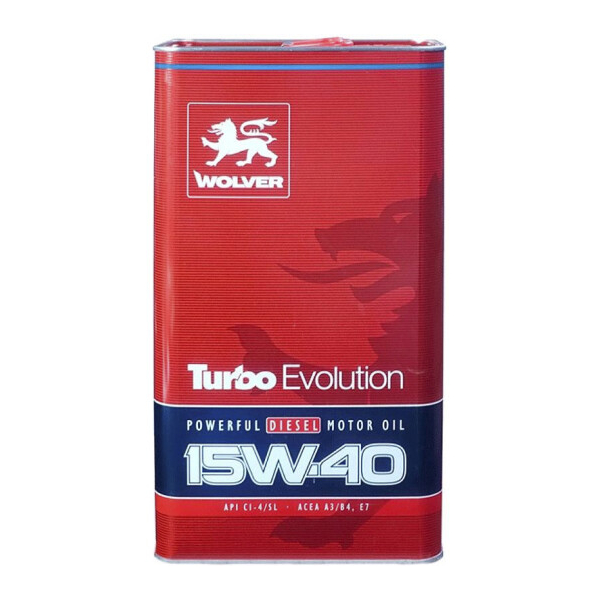 Моторна олива Wolver Turbo Evolution 15W-40