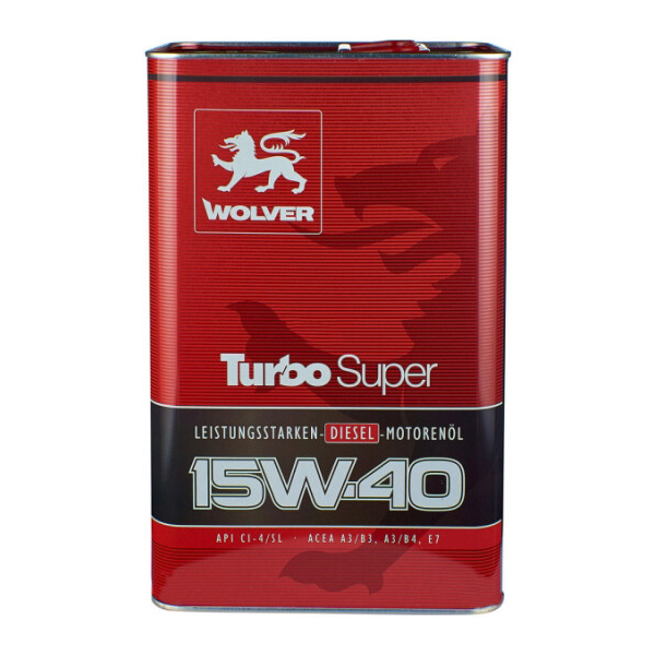 Моторна олива Wolver Turbo Super 15W-40
