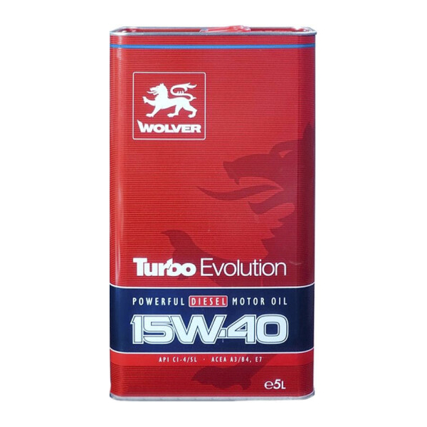 Моторна олива Wolver Turbo Evolution 15W-40