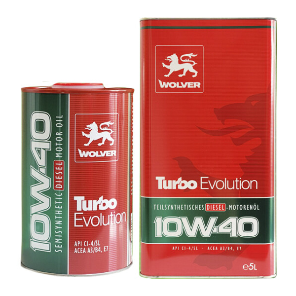 Моторна олива Wolver Turbo Evolution 10W-40