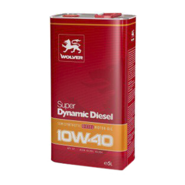 Wolver Super Dynamic Diesel 10W-40 5 л, моторна олива