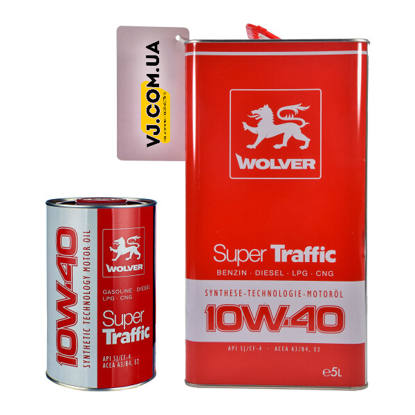 Wolver Super Traffic 10W-40 1 л, моторна олива
