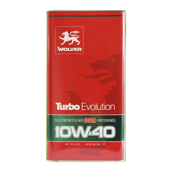 Моторна олива Wolver Turbo Evolution 10W-40