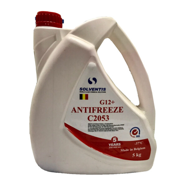 Готовый антифриз Solventis G12+ красный -37 °C