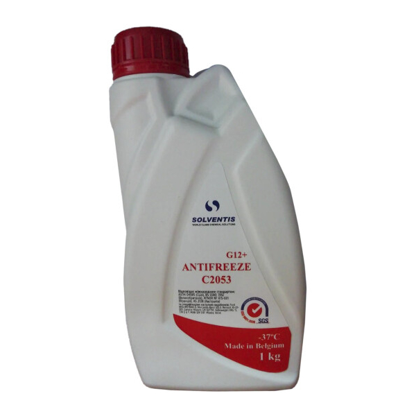 Готовый антифриз Solventis G12+ красный -37 °C