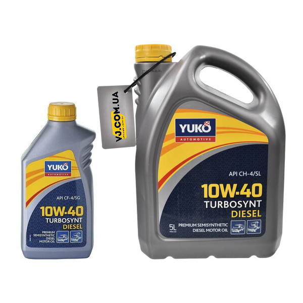 Yuko Turbosynt Diesel 10W-40 1 л, моторное масло