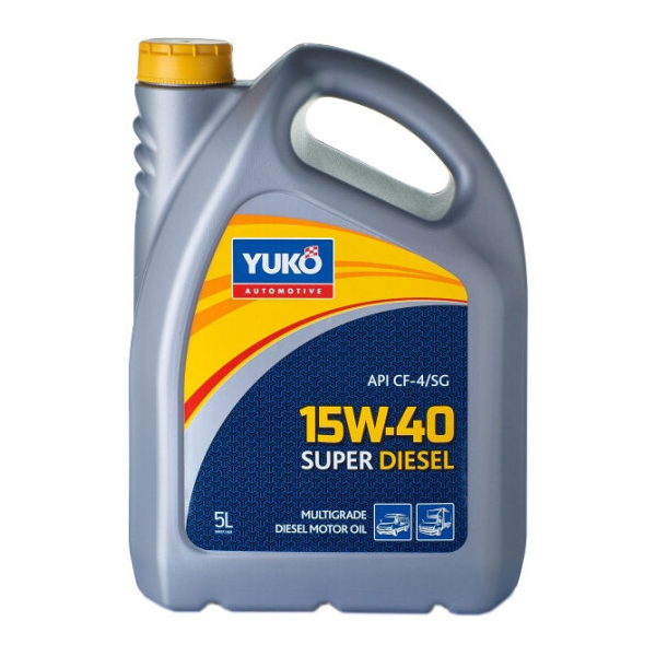 Yuko Super Diesel 15W-40 5 л, моторна олива
