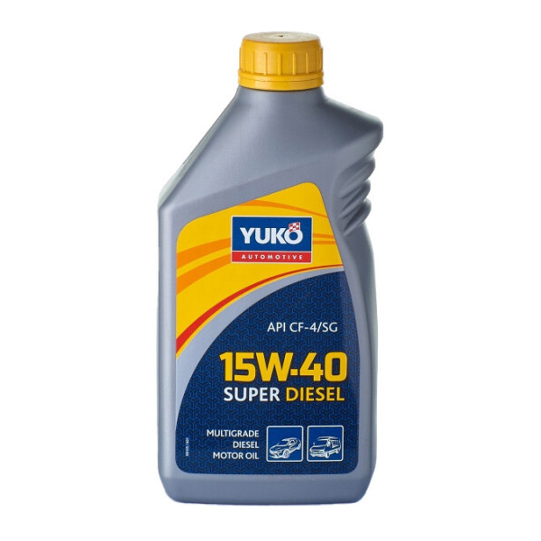 Yuko Super Diesel 15W-40 1 л, моторное масло