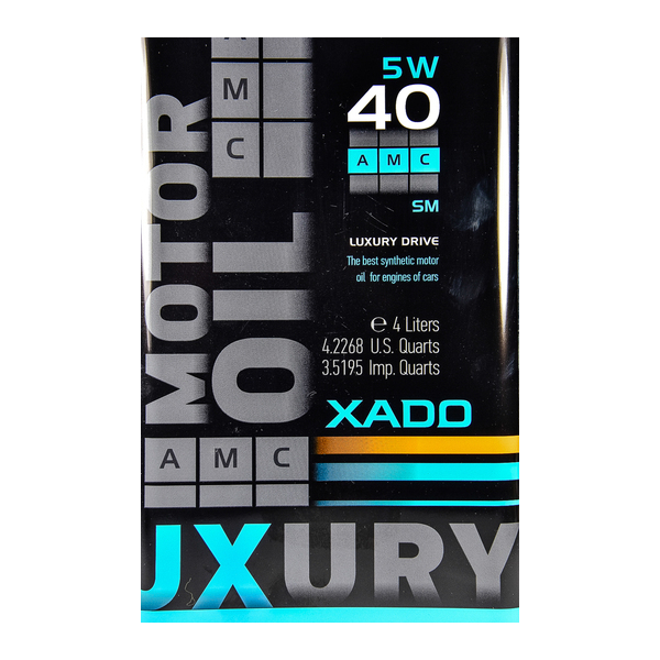 Xado LX AMC Black Edition 5W-40 (4 л) моторна олива