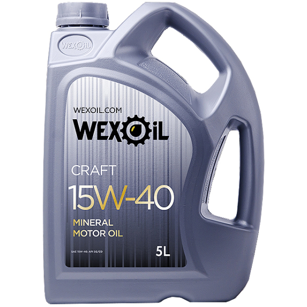 Wexoil Craft 15W-40, 5 л (9547) моторна олива