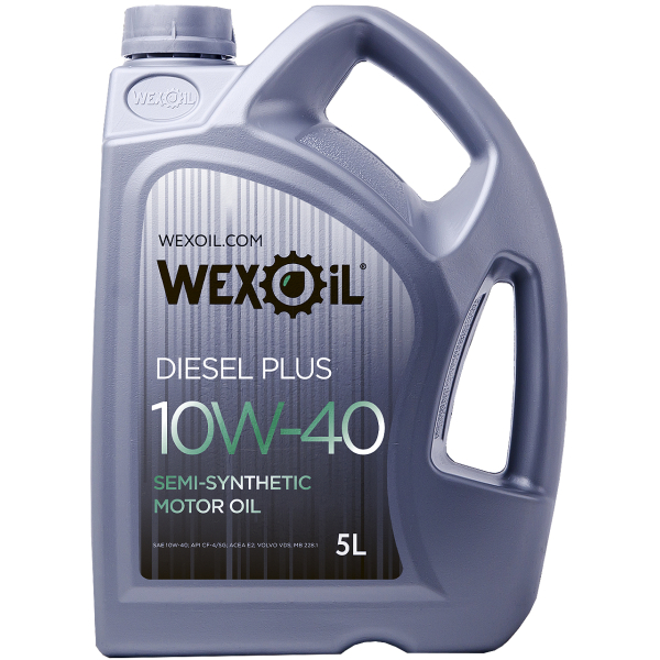 Wexoil Diesel Plus 10W-40, 5 л (9553) моторное масло
