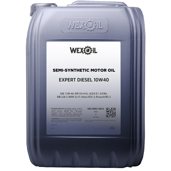 Wexoil Expert Diesel 10W-40, 20 л (9388) моторна олива