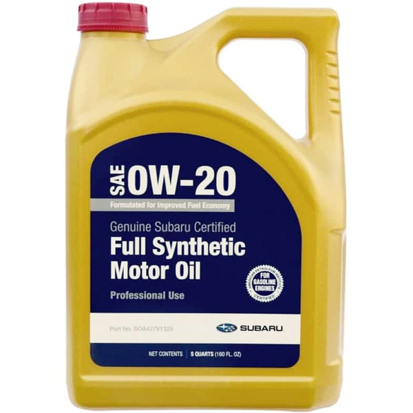 Subaru Full Synthetic Motor Oil 0W-20, 4,73 л (SOA427V1325)