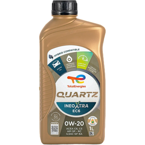Total Quartz Ineo Xtra EC6 0W-20, 1 л (228343) моторное масло