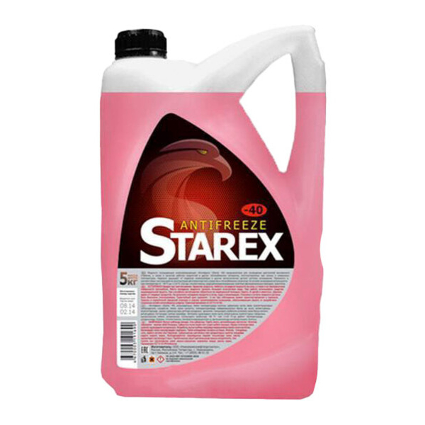 Готовий антифриз Starex G11 червоний -40 °C