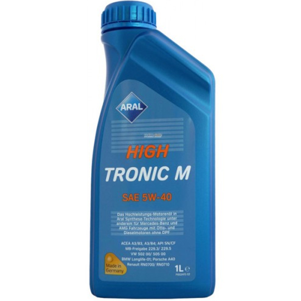 Aral High Tronic M 5W-40, 1 л (21407) моторна олива