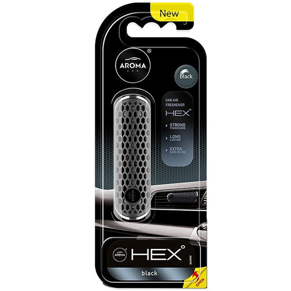 Aroma Car HEX Black, 10 г (83575) ароматизатор