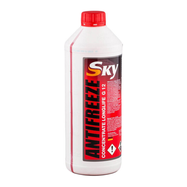 SKY Long Life G12 червоний, 1,5 л (506235) концентрат антифризу