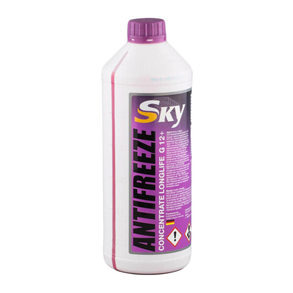 SKY Long Life G12+ фиолетовый, 1,5 л концентрат антифриза