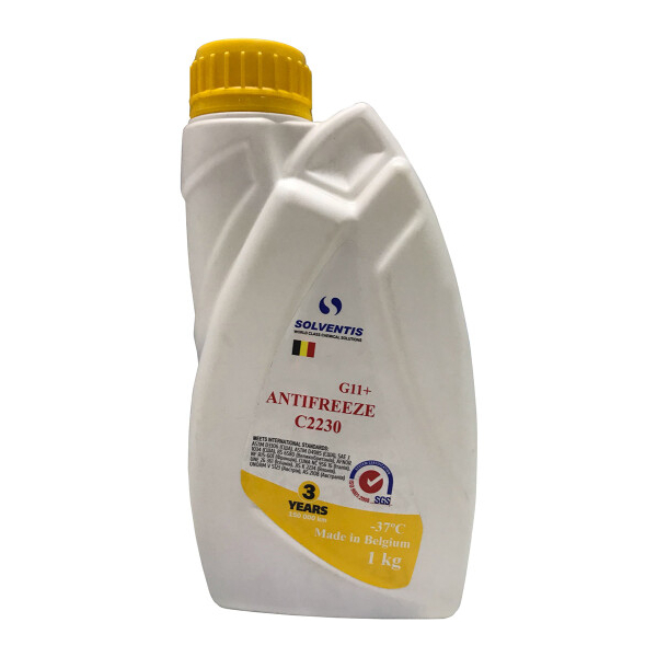 Готовый антифриз Solventis G11+ желтый -37 °C