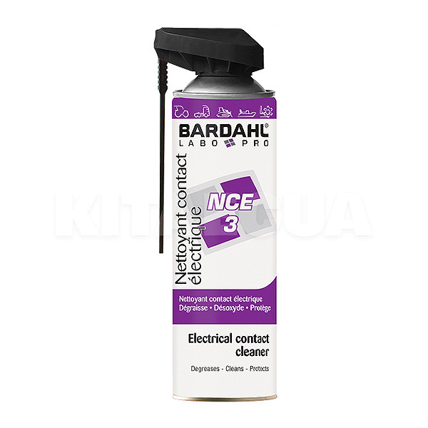 Bardahl Nettoyant Contact Cleaner NCE 3, 500 мл (1892) очищувач електроконтактів