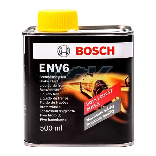 Bosch ENV6 DOT 5.1, 0,5 л (1987479206) гальмівна рідина металева тара