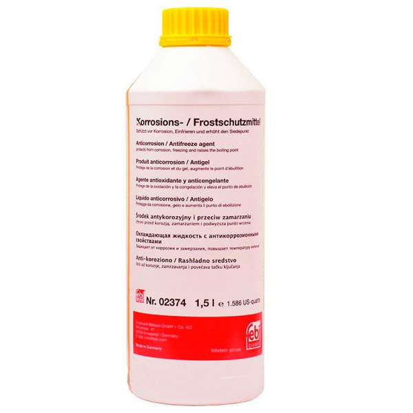 Febi G11 жовтий, 1,5 л (02374) концентрат антифризу