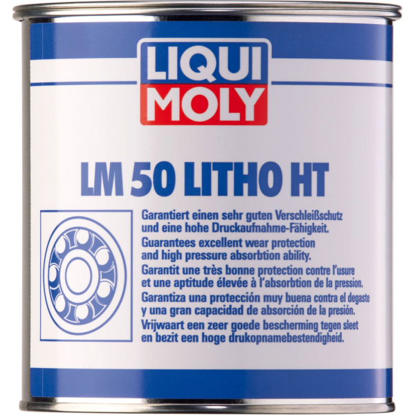 Liqui Moly LM 50 Litho HT, 1 л (3407) високотемпературне мастило для підшипників