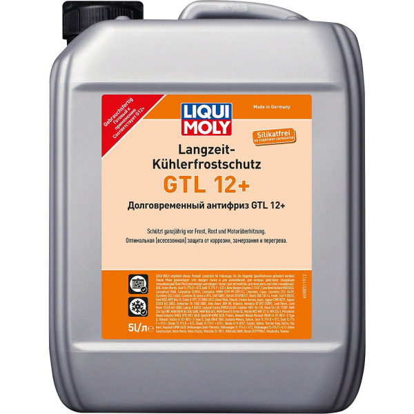 Liqui Moly GTL 12+ G12+ красный -40 °C, 5л (8851) готовый антифриз
