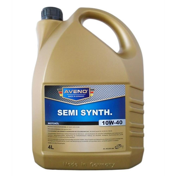 Aveno Semi Synth 10W-40, 4 л (0002000025004) моторна олива