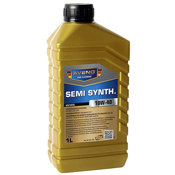 Aveno Semi Synth 10W-40, 1 л (0002000025001) моторна олива