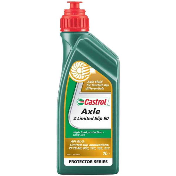 Castrol Axle Z Limited Slip 90, 1 л (EB-AZLS90-12X1L) минеральное трансмиссионное масло