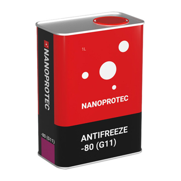 Nanoprotec -80° G11 синій, 1 л (NP3202501) концентрат антифризу