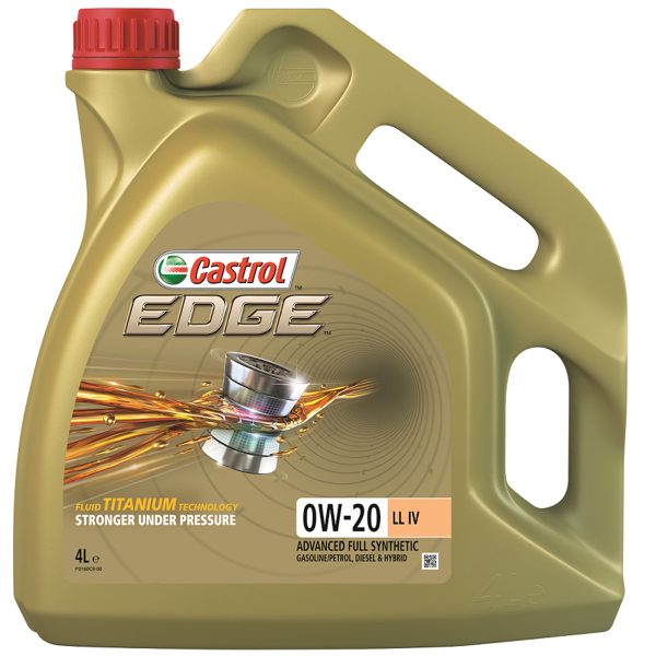 Castrol EDGE Titanium FST LL IV 0W-20, 4 л (EDGE0W20LLIV4L) моторна олива