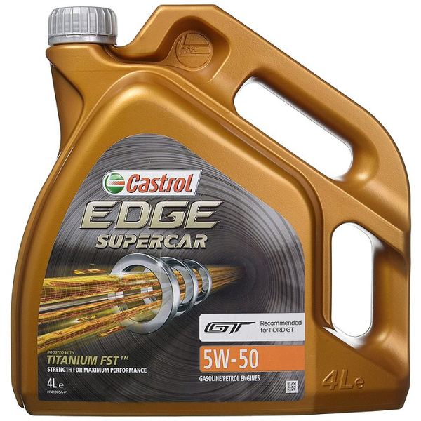 Castrol Supercar Titanium FST 5W-50 4 л, (EDGE5W50SUPERCAR4L) моторна олива