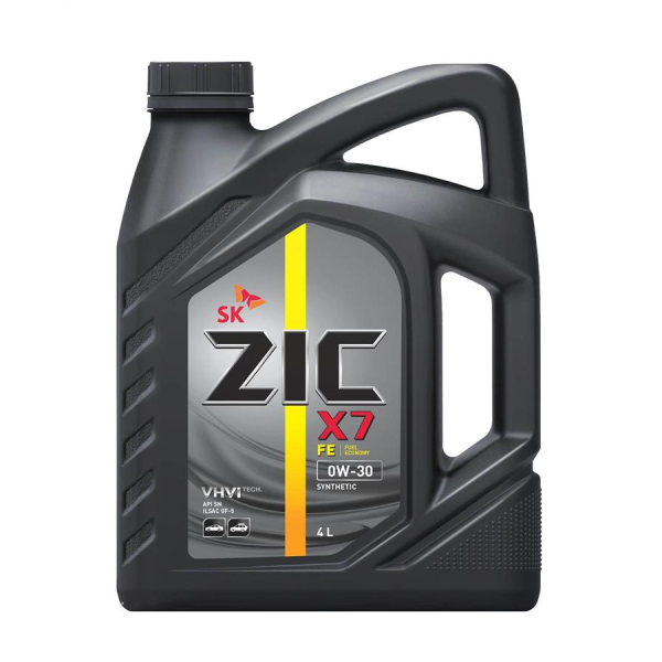 ZIC X7 FE 0W-30, 4 л (162616) моторна олива
