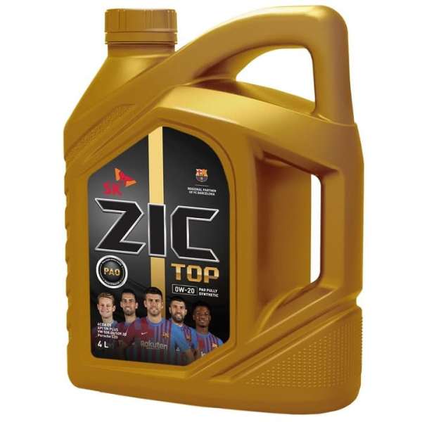 ZIC Top 0W-20, 4 л (162679) моторна олива