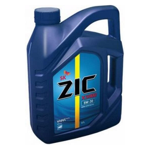 ZIC X5000 5W-30, 6 л (172663) моторна олива