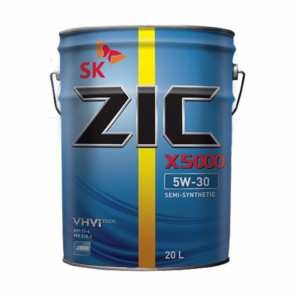 ZIC X5000 5W-30, 20 л (192663) моторное масло